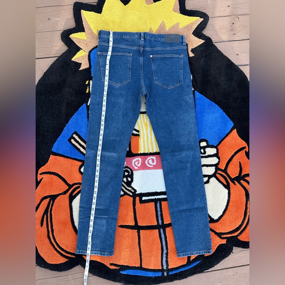Dark blue jeans